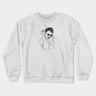 Salt Bae Meme Art Crewneck Sweatshirt